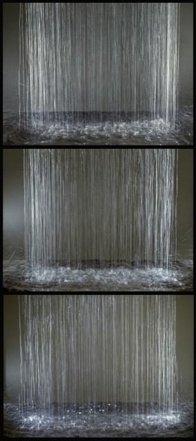 La 3ème pluie, La 7ème pluie, La 12ème Pluie, 1986, 360 x 160 cm, 3 photographies cibachromes, ©Adagp.jpg